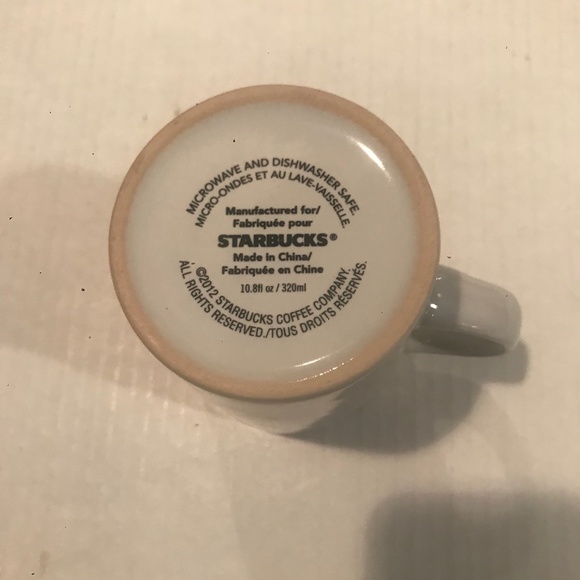 Set Of 2 Starbucks “ Holiday Lights” Coffee Mugs 2012 - 10.8 fl.oz - Picture 4 of 7